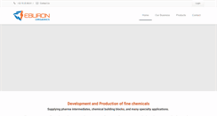 Desktop Screenshot of eburon-organics.com